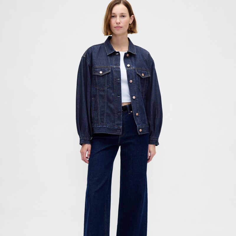 FEMME BUBBLE ICON - DK WASH DARK WASH