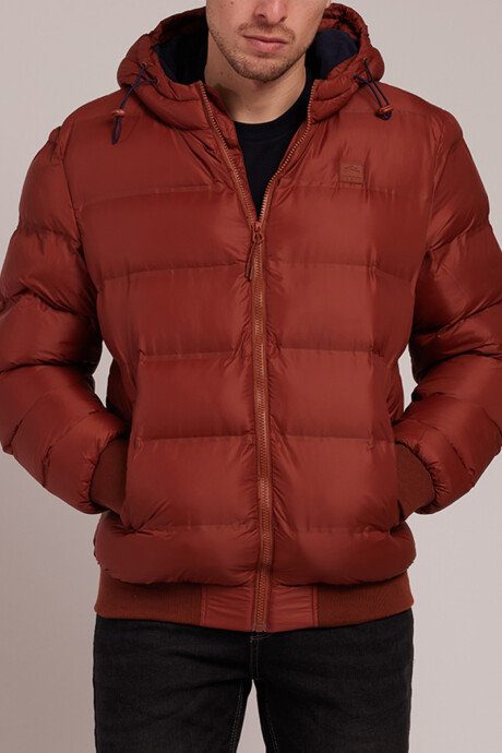 CAMPERA DIMO RUSTY Ladrillo