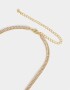 Collares Cortos Premium Gold Collar Corto Bañado En Oro - Dorado