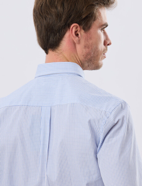 CAMISA CUADROS Azul
