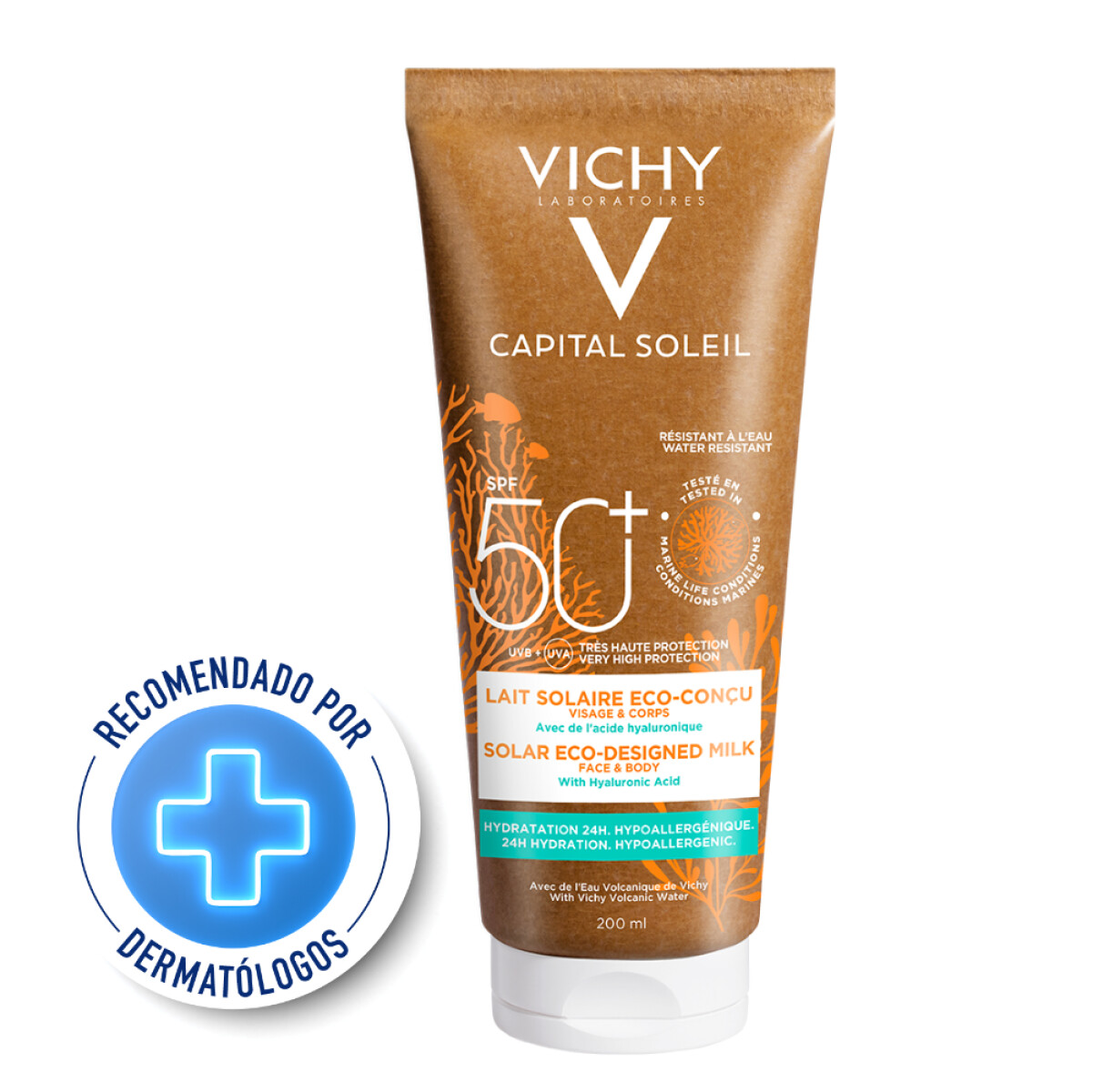 Protector Solar Vichy Capital Soleil FPS50+ 200ml 