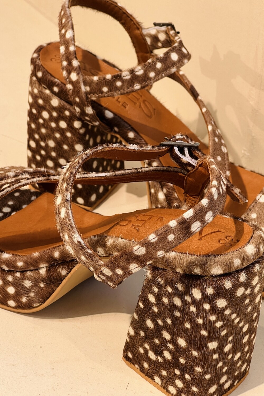 Dots Sandals Chocolate