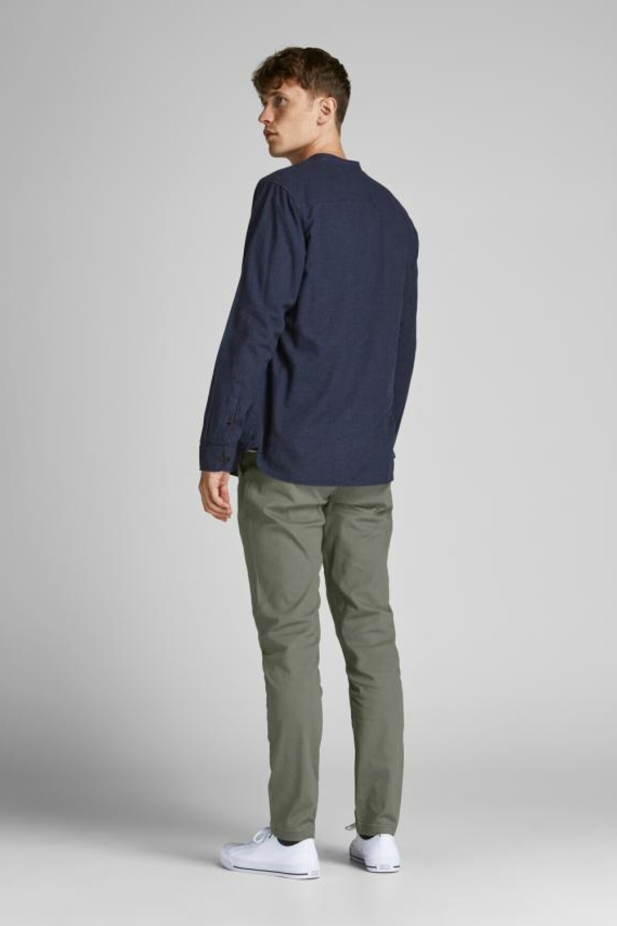 Pantalón Marco-dave Chino Slim Fit Dusty Olive
