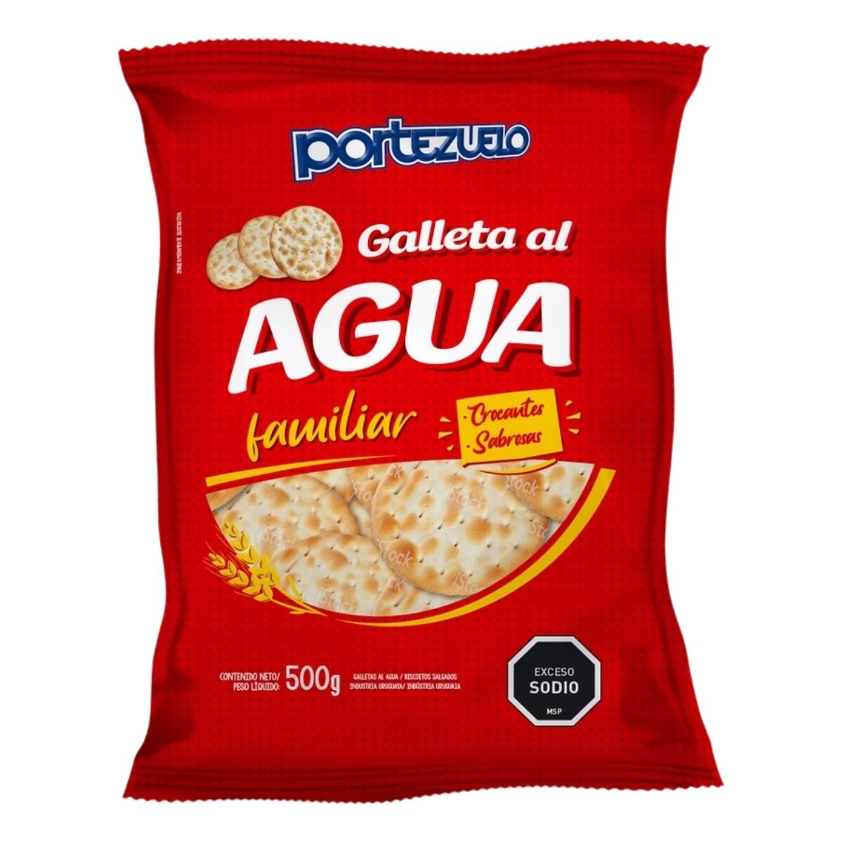 Galleta Portezuelo Al Agua 500g 