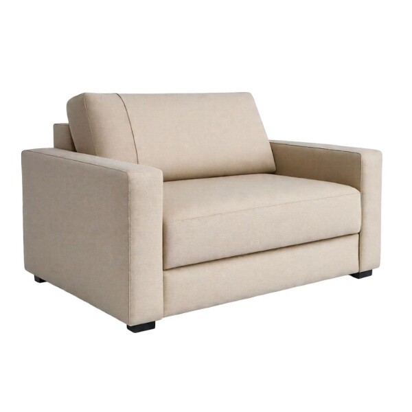 SOFA 2 CUERPOS - TAPIZADO TELA PET FRIENDLY BEIGE SOFA 2 CUERPOS - TAPIZADO TELA PET FRIENDLY BEIGE