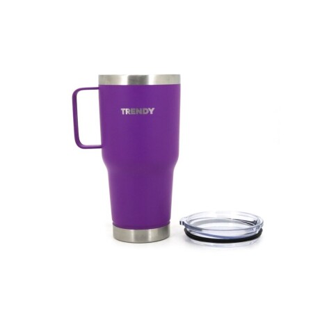 Vaso Térmico Trendy 900ML Con Tapa Y Asa VIOLETA