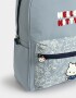 Mochilas Urbanas Mochila Print "hello Kitty" - Azul Celeste