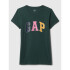 V-GAP SS CLSC TEE - V2 ESSEX GREEN TRI COLOR