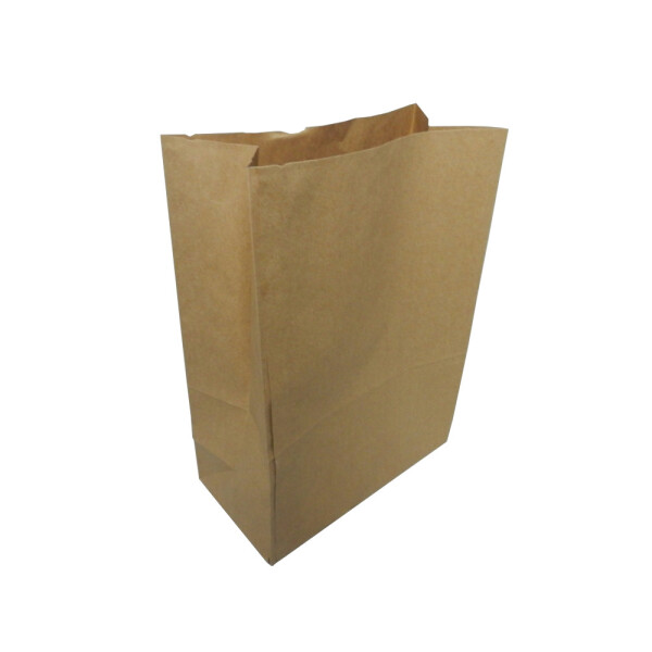 BOLSA PAPEL 23X14X35CM. MARRON. MARRON