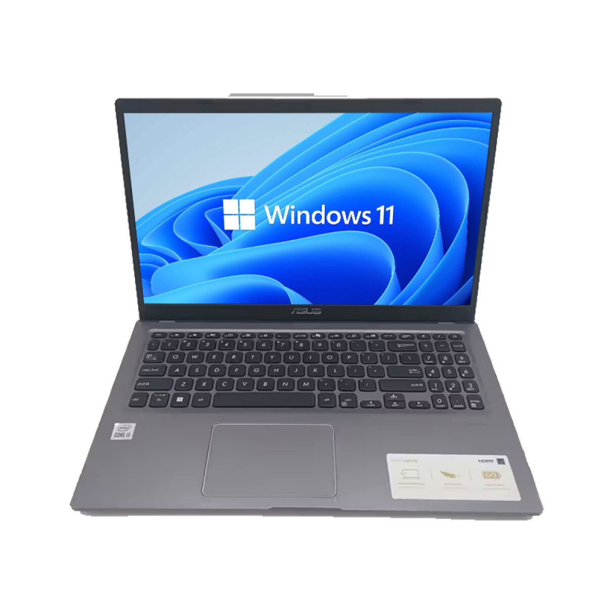 Notebook Asus X515J. Intel i3-10ªGEN. RAM 8GB. Disco Sólido NUEVO 240GB. Pantalla 15,6" Full HD. Win11 