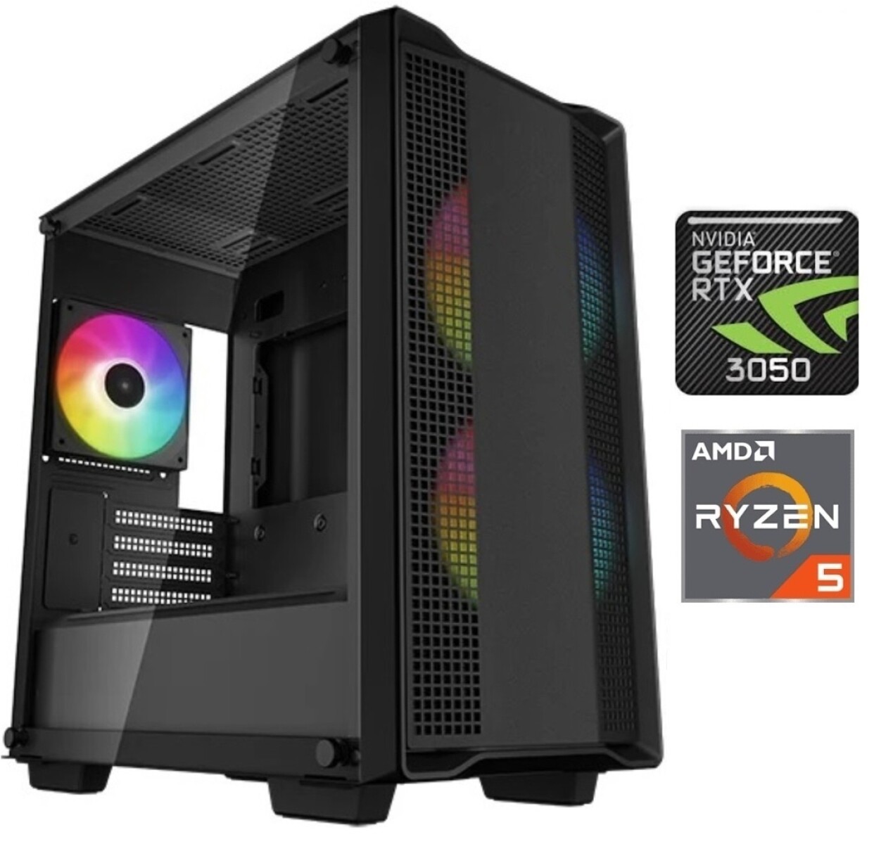 Equipo Gamer Ryzen 5 5500, 16GB, 500GB, RTX 3050 6GB 