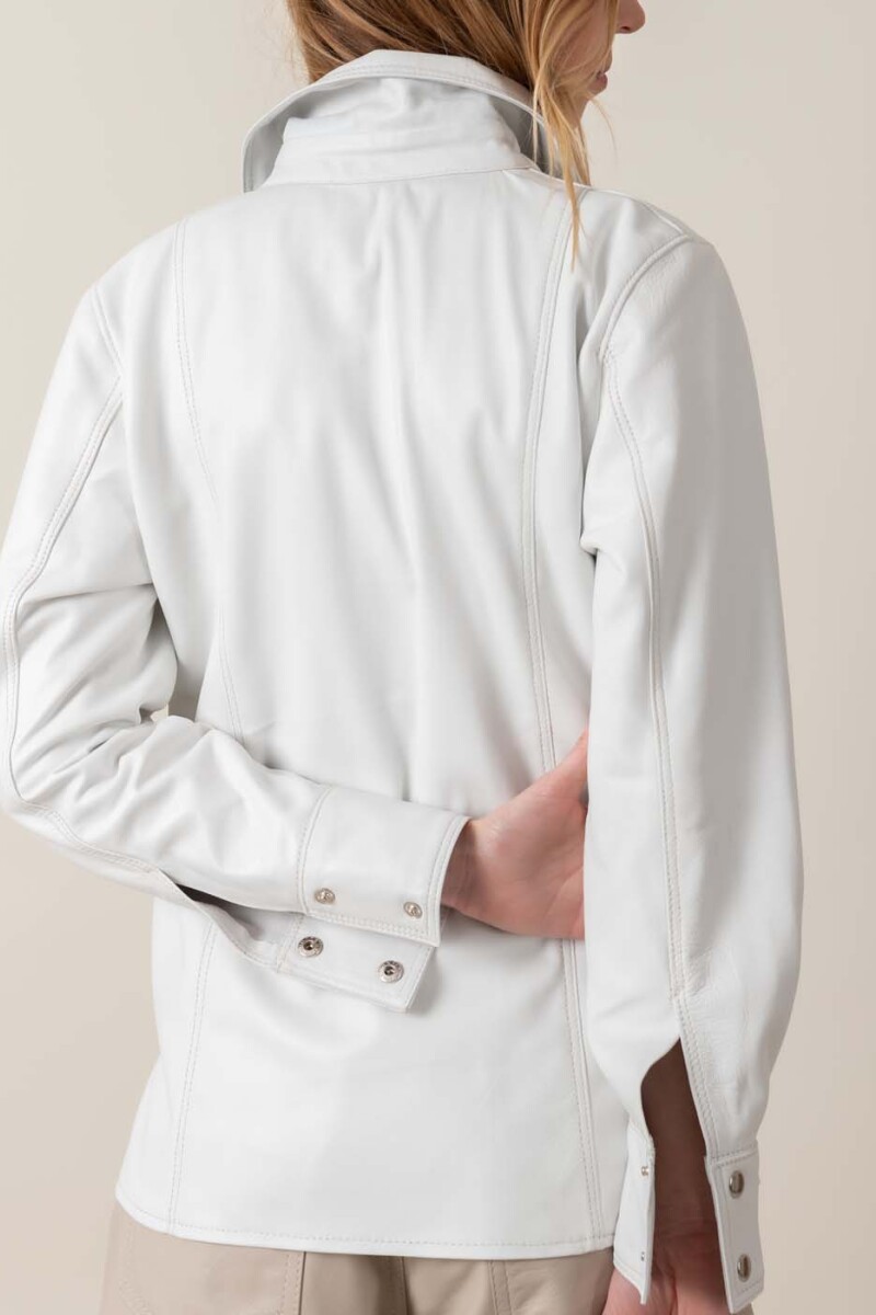 Camisa fio larga Blanca