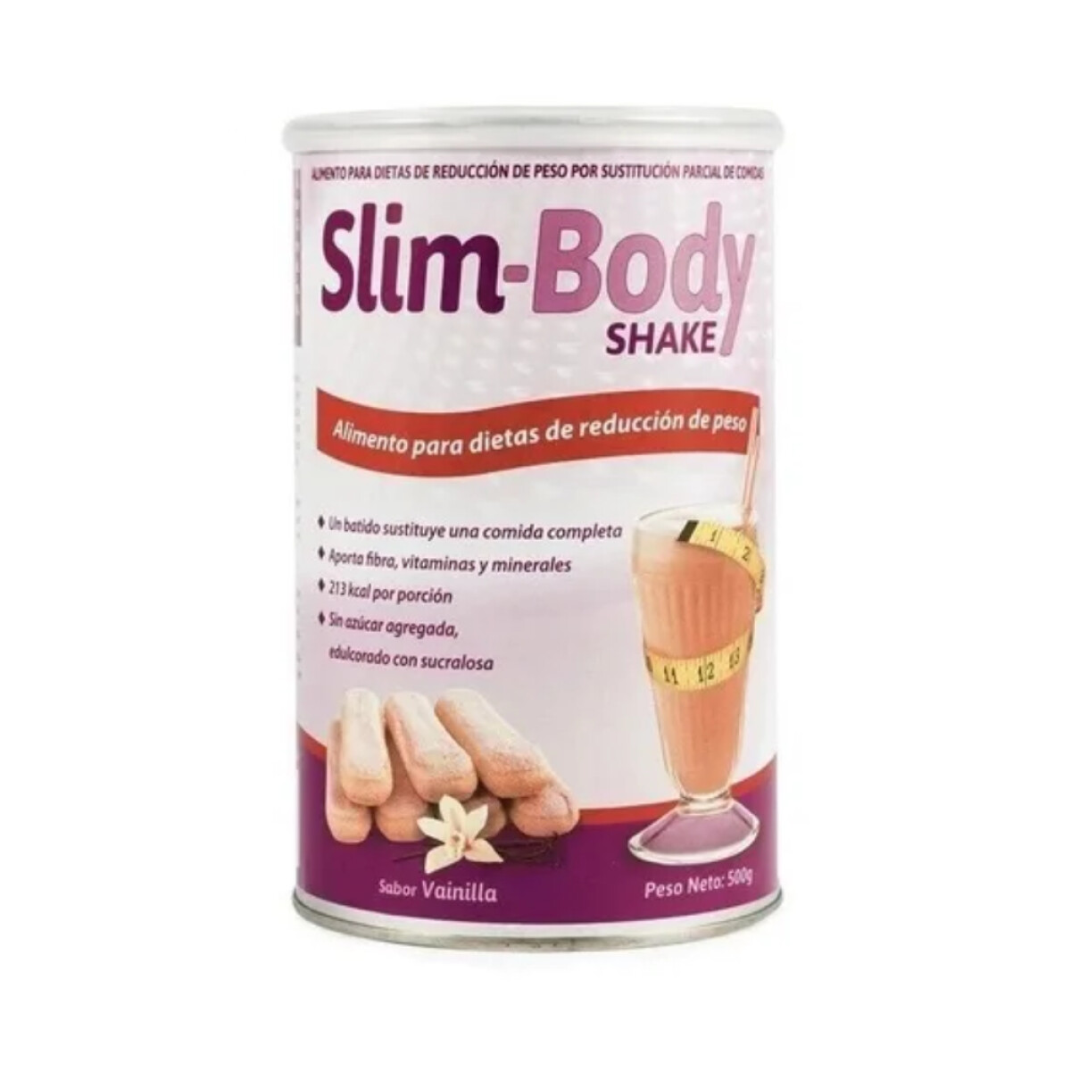 Slim Body Shake Vainilla 500g 