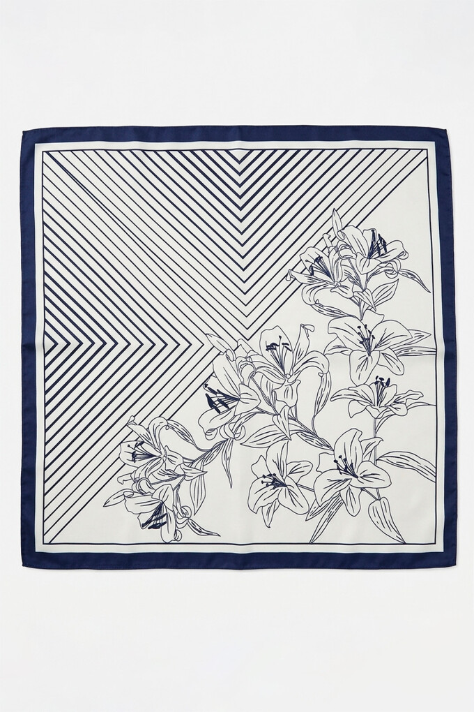 FOULARD RAYAFLOR AZUL