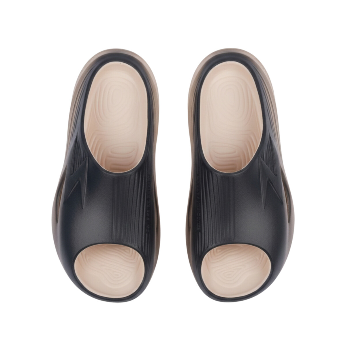 SANDALIAS 361 SLIPPER - Black & Pink 