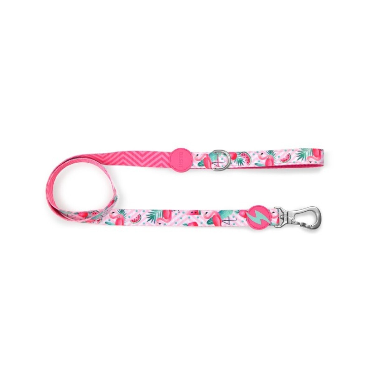 DASHI FLAMINGO LEASH LARGE 
