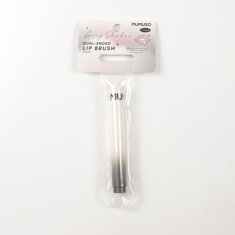 BROCHA DOBLE PARA LABIOS SERIE GREY SHADOW BROCHA DOBLE PARA LABIOS SERIE GREY SHADOW