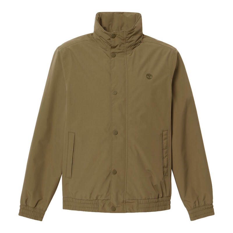 Casaca Waterproof Bomber Hombre Leaf Green