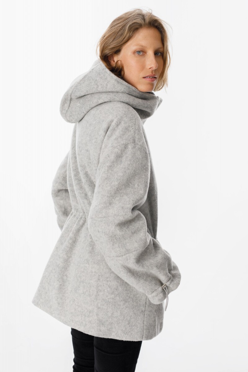 Campera Bruma Gris Claro