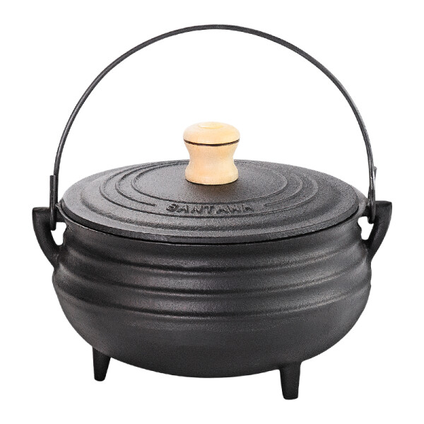 Cacerola bruja hierro con tapa 18 cm SANTANA Cacerola bruja hierro con tapa 18 cm SANTANA