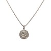 Dije Medalla Ángel de la Guarda-Plata 925-Sin piedra-CP3026 sinpiedra