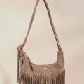 Imagen de Cartera Gamuza Vegana Flecos - Vison