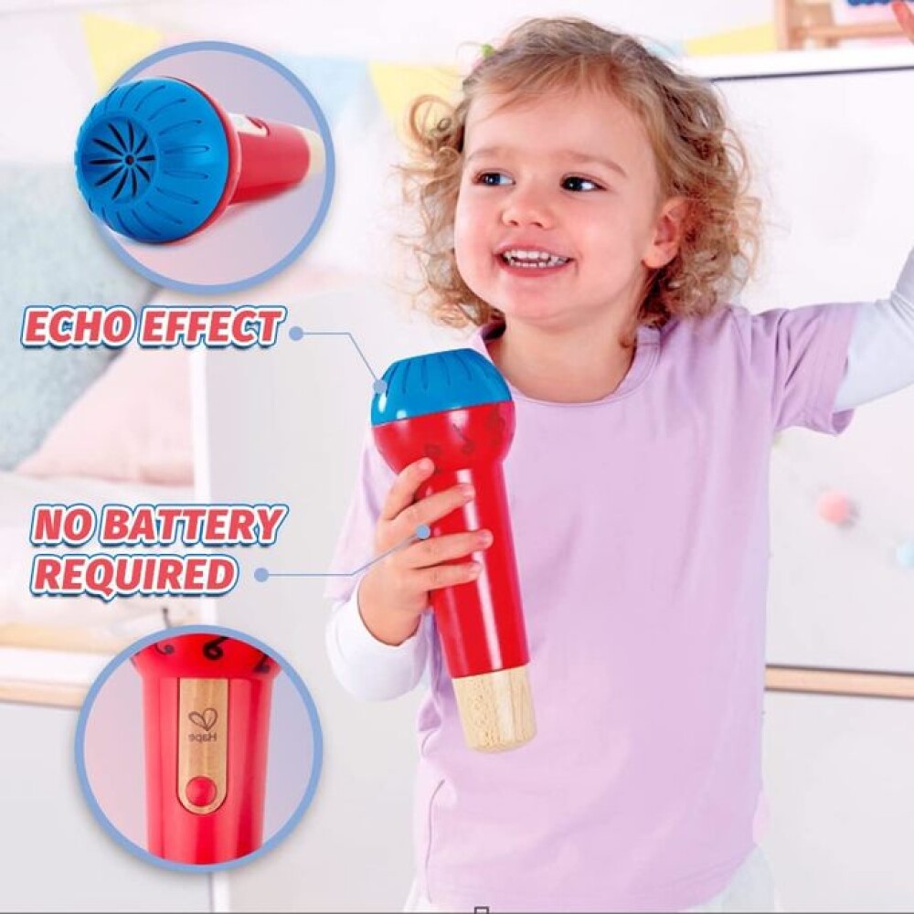 Microfono ECO divertido HAPE Microfono ECO divertido HAPE