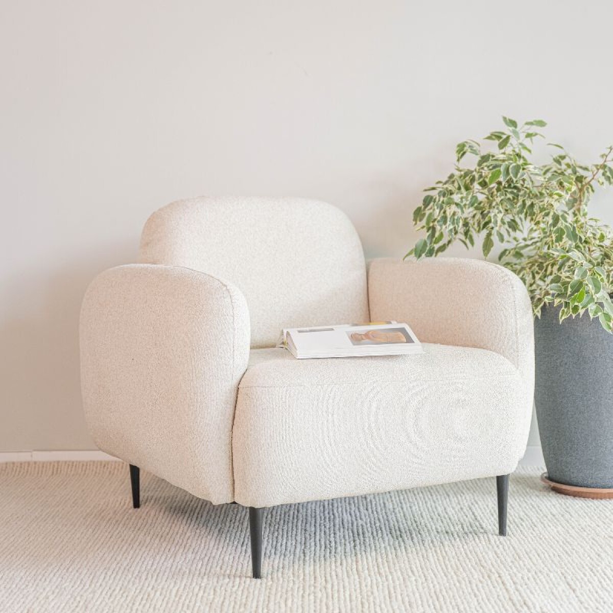 Sofá Giovanni / Beige - 1 cuerpo 