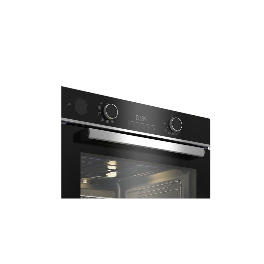 Horno empotrable 72L con grill 60cm Beko BBIS13300XMSE Negro