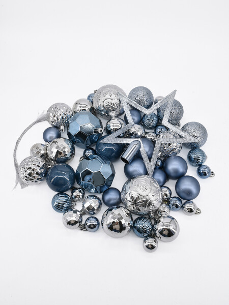 CHIRIMBOLOS CON PUNTERO SET X 50 AZUL PIEDRA