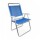 Reposera Alta Plegable en Aluminio Mor Master Plus Fashion Azul