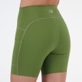 Short New Balance de Dama - ATHLETICS 6 INCH - WS41271DEK GREEN
