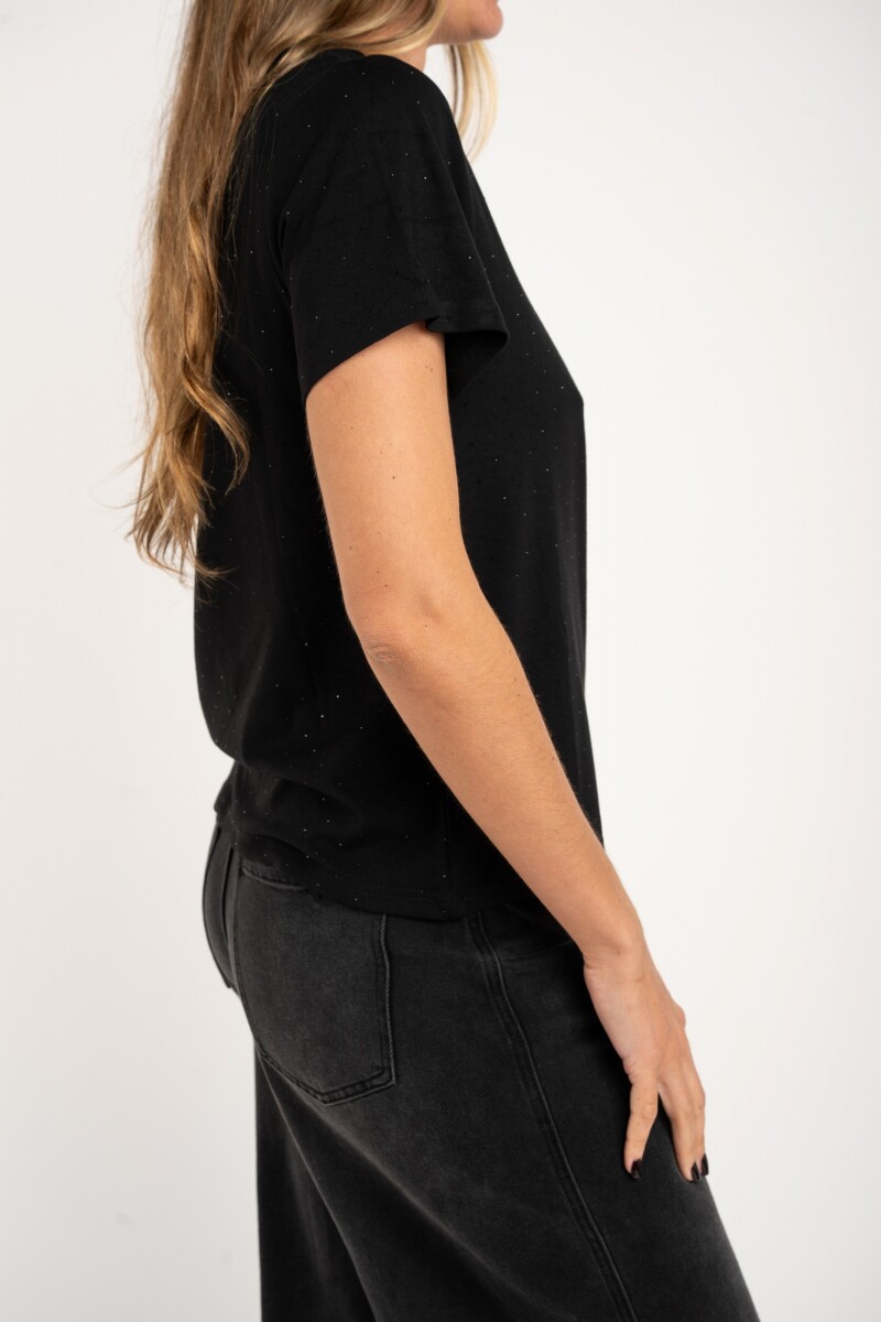 Remerón Brillos Viscosa Negro