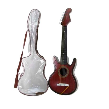 Guitarra Infantil Con Funda 65x20cm Unica