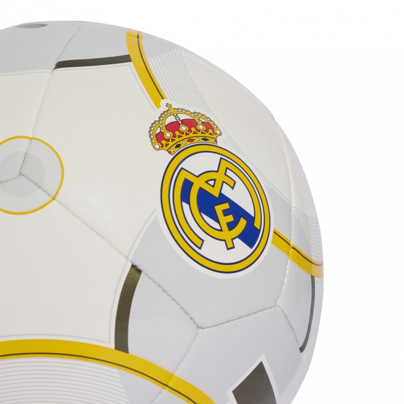 PELOTA adidas DE LOCAL DEL CLUB REAL MADRID White & Yellow