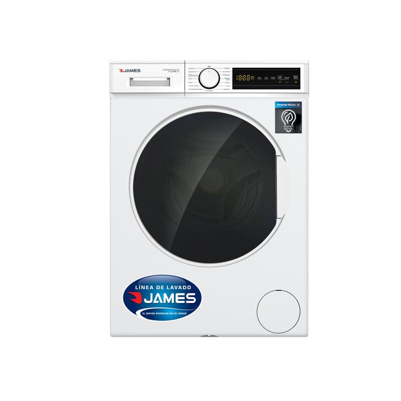 Lavarropas automático James Carga Frontal Blanco LR 8140 Lavarropas automático James Carga Frontal Blanco LR 8140