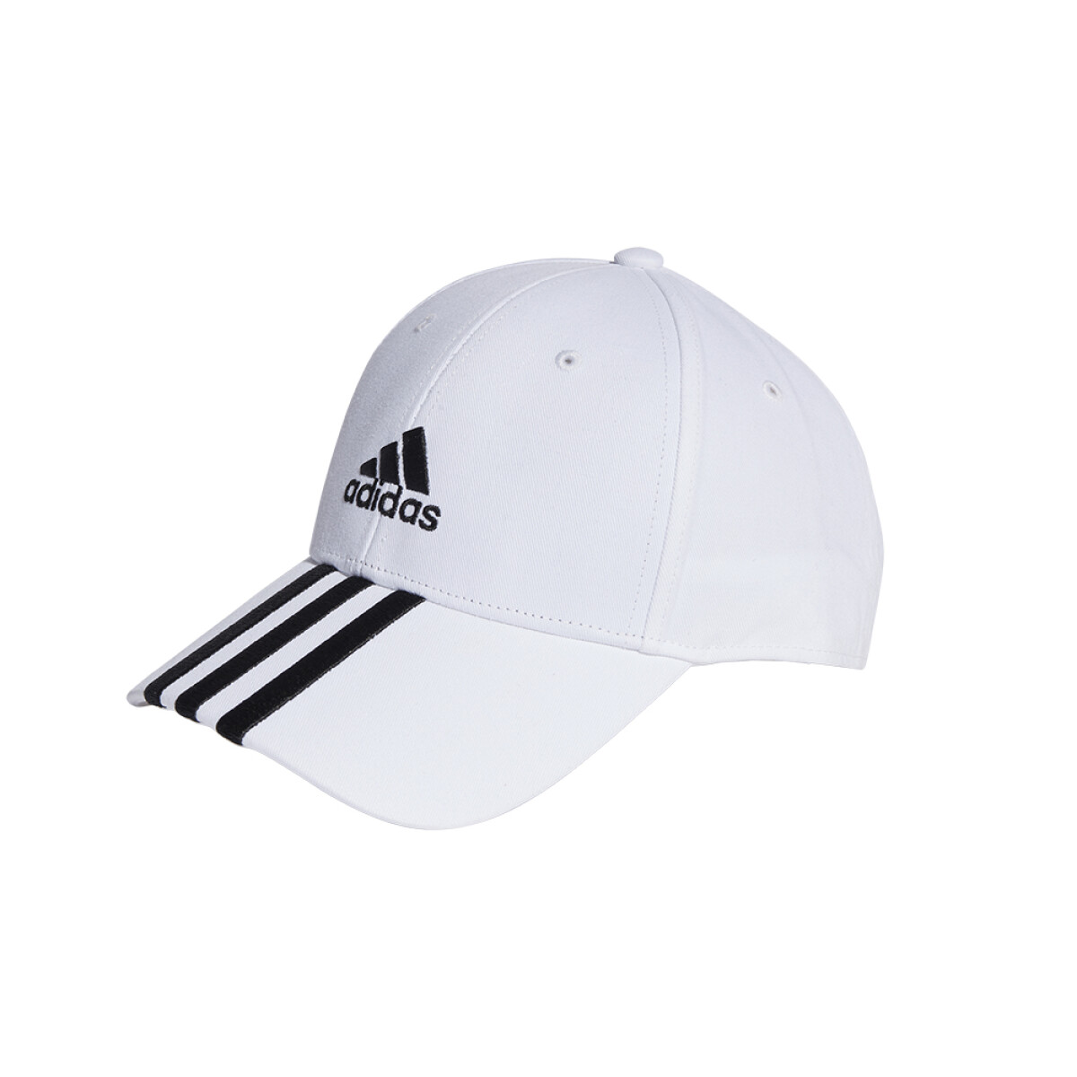 Gorra adidas Cotton Twill Baseball - White & Black - White & Black 