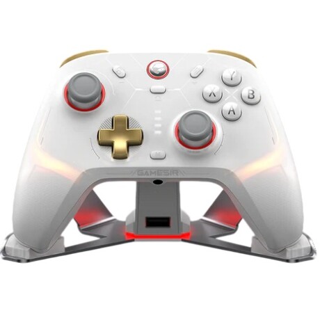 Joystick Gamesir Cyclone 2 Blanco con Base 001