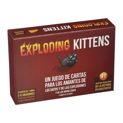 Exploding Kittens Juego de Cartas Español Exploding Kittens Juego de Cartas Español