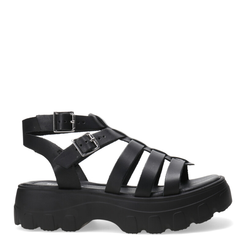 Sandalias de Mujer Bottero Franciscana Negro