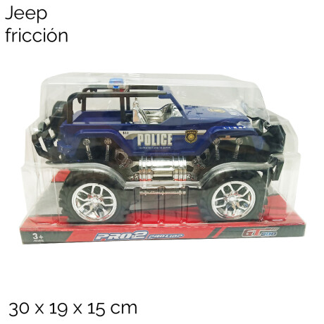 Jeep Friccion Policia Unica