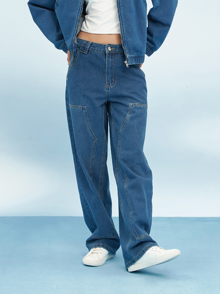 JEAN PALOMA - AZUL OSCURO 