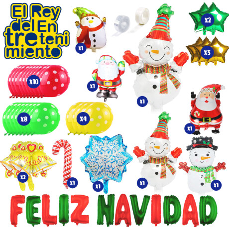 Globos Metal N8 Decora Navidad 51 Cot002001