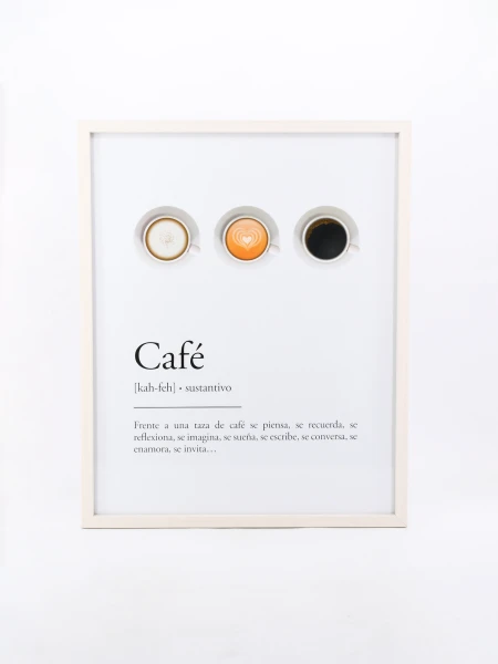 CUADRO CAFÉ BEIGE