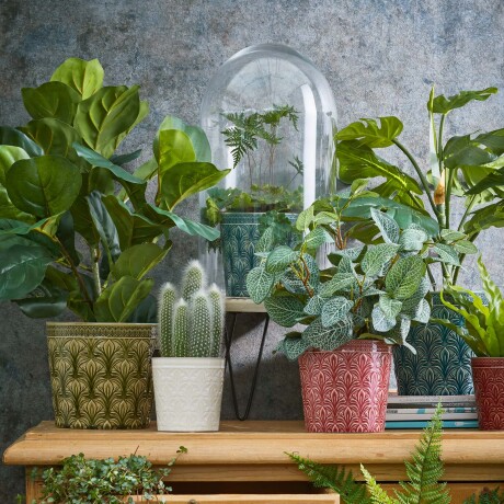 PLANTA POLIESTER VERDE FICUS LYRATA