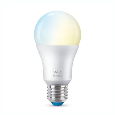 Lámpara LED Inteligente WIZ PHILIPS A60 E27 8W Blanca Lámpara LED Inteligente WIZ PHILIPS A60 E27 8W Blanca