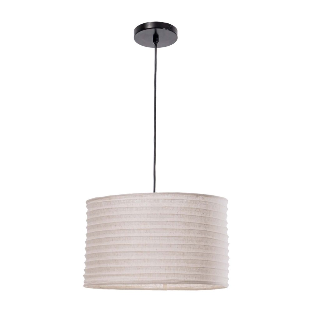 LAMPARA DE TECHO TELA NATURAL-BEIGE WZ5D
