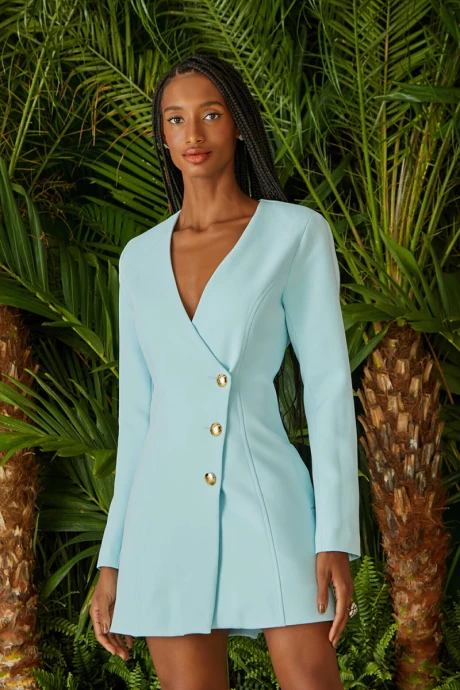 Vestido Monica Celeste