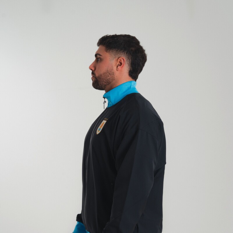 Abrigo Nike Uruguay de Hombre Negro