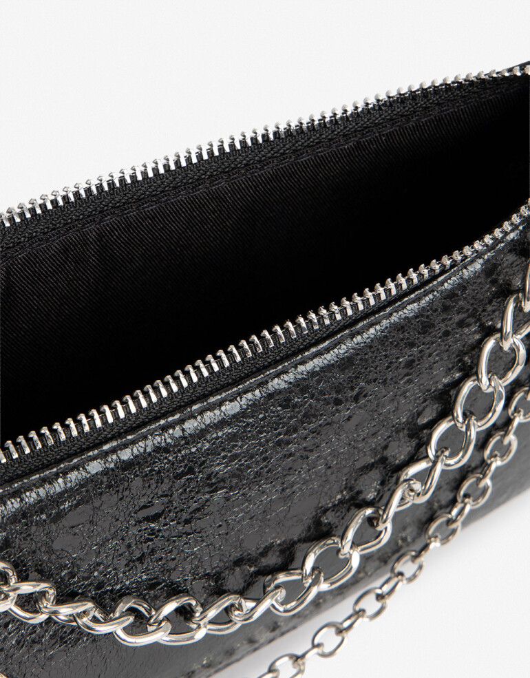 City Cartera City Cadenas - Negro